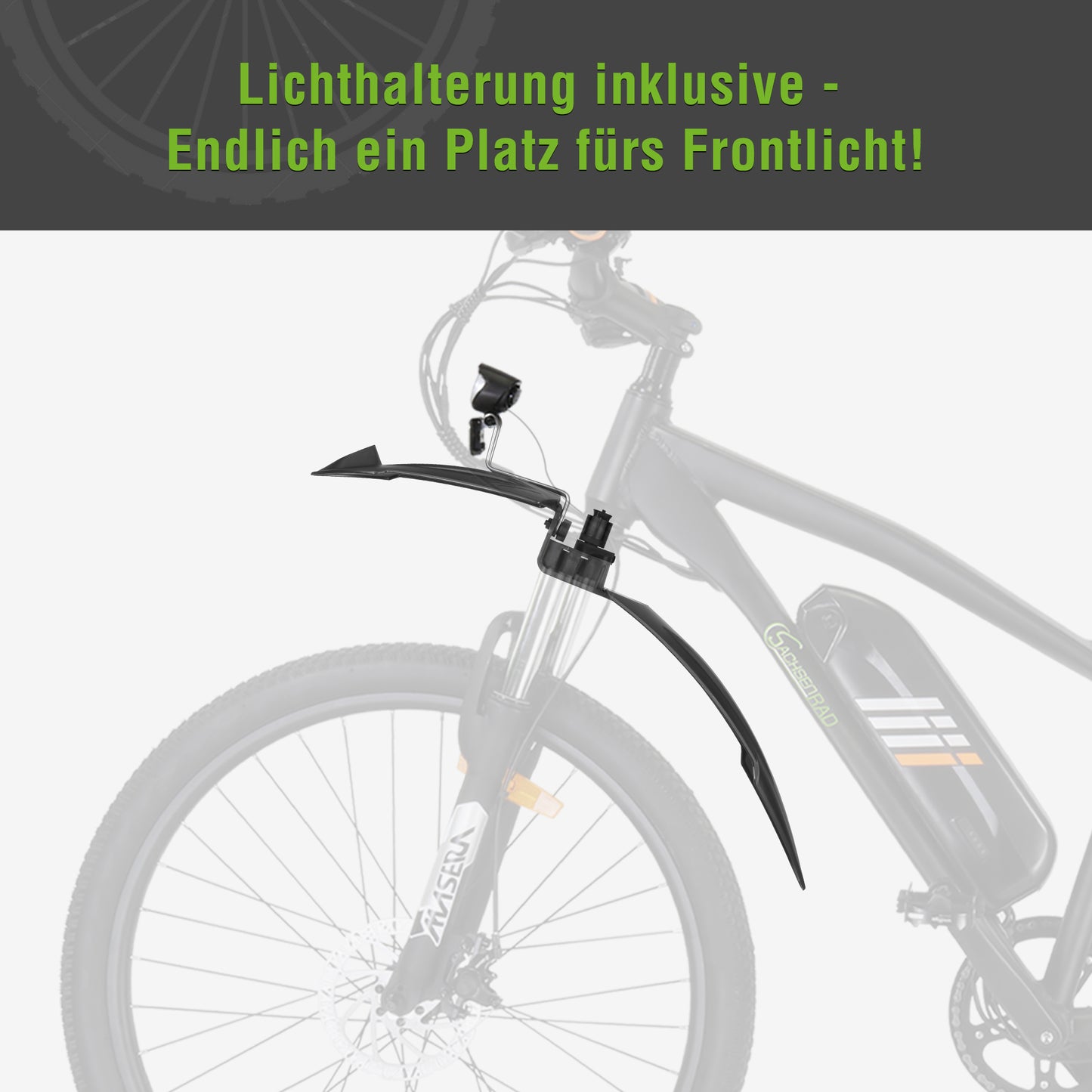 Schutzblech-Set für E-Bikes R6 / R6 Neo / R6 Neo II / R8 Ranger / R8 Flex II