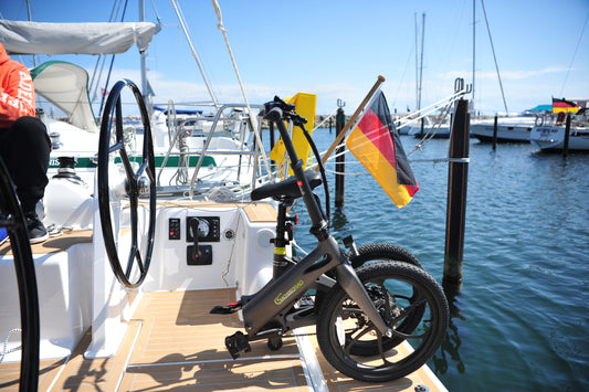 E-folding bike F11 MagPuma with transport bag