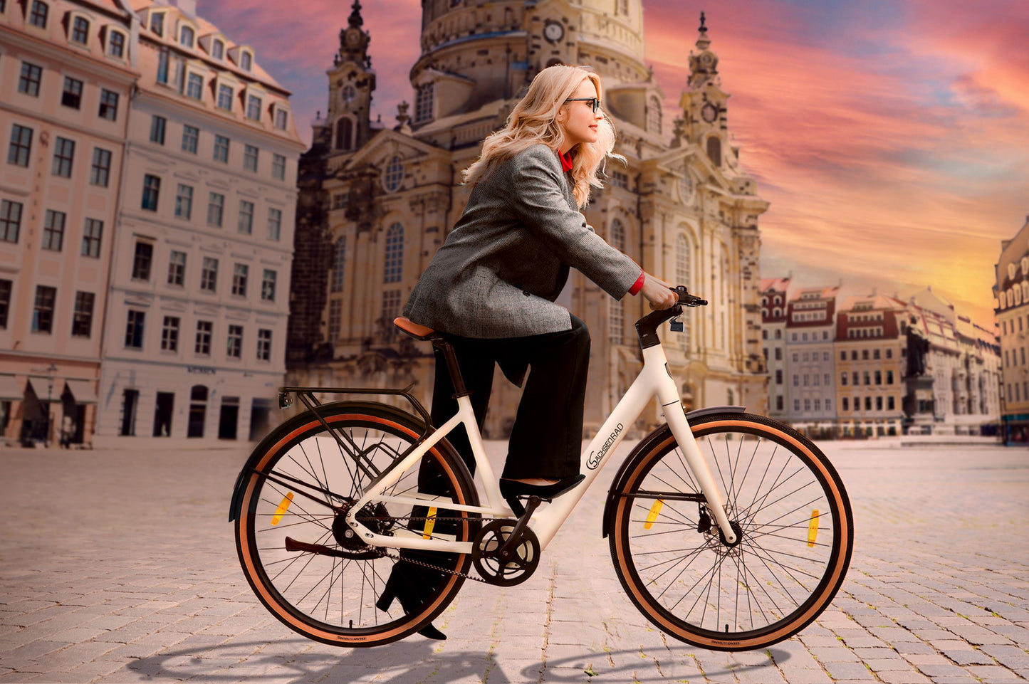 Urban City E-Bike C3V Roma II mit KI-Unterstützung