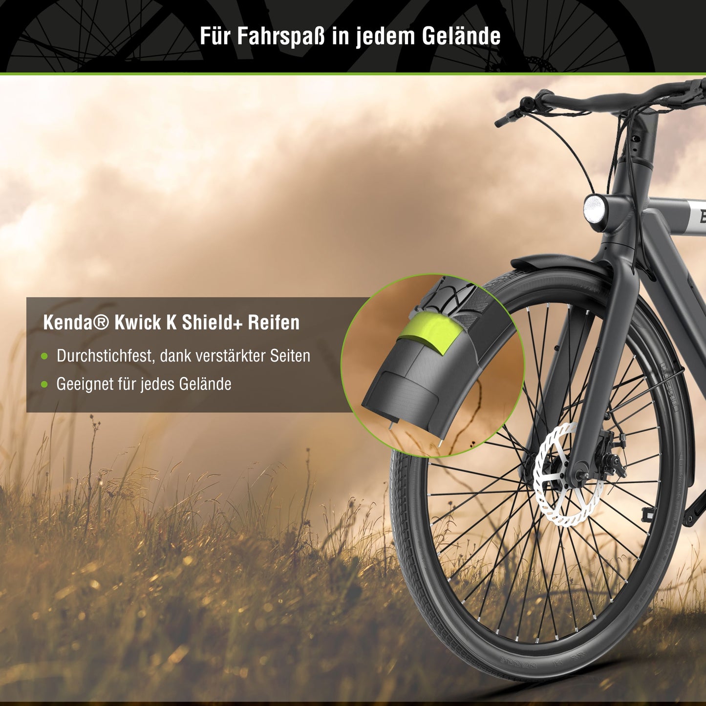 xBird Urban E-City-Bike C6M Connect