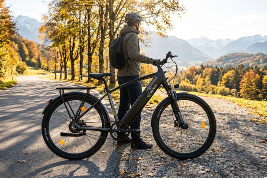E-Trekking Mountainbike R8R Flex III mit Riemenantrieb