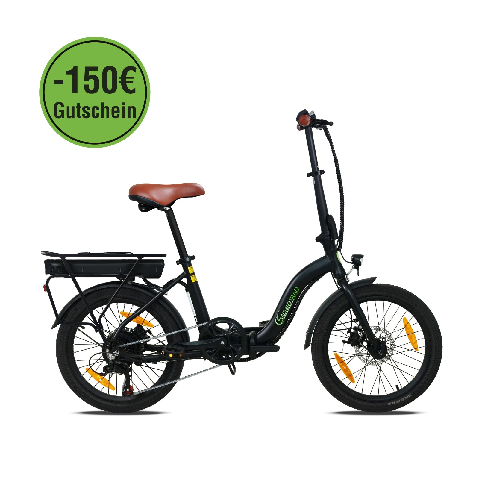 Das SachsenRAD E-Citybike F2 bietet Ihnen vielfältige Flexibilität mit sportlichem Design. Seine clevere, herausnehmbare Batterie kann leicht in Ihrem normalen Rucksack verstaut werden. Jetzt liegt es an Ihnen, wo Sie die Batterie