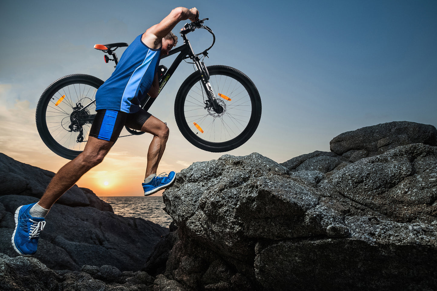 E-Racing MTB R6 Neo II Hybrid 500Wh with TÜV