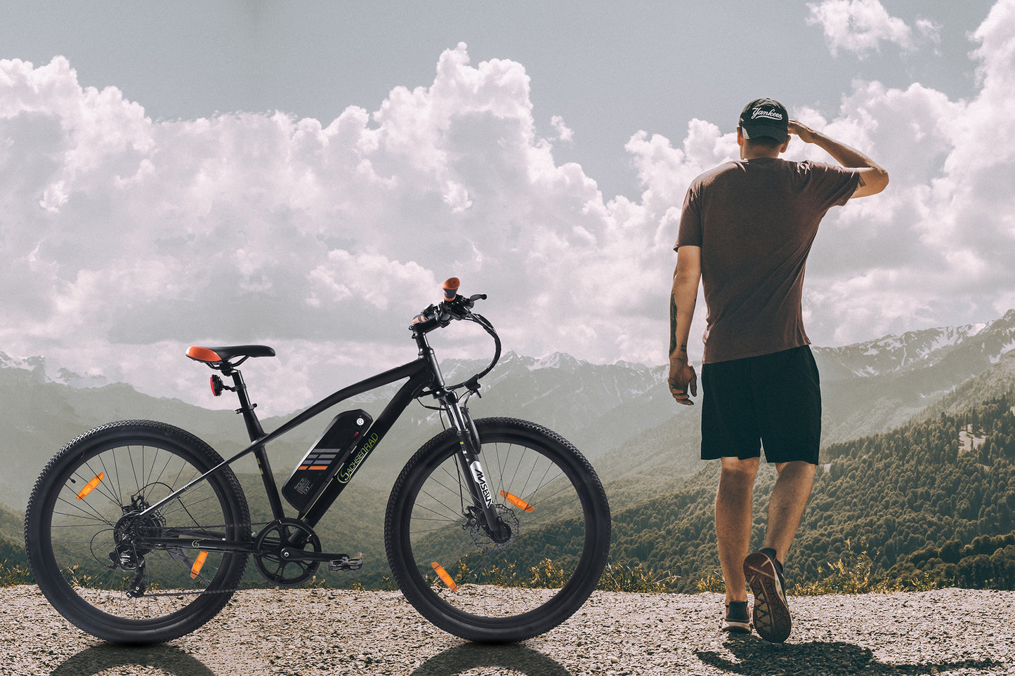 E-Racing MTB R6 Neo II Hybrid 500Wh with TÜV
