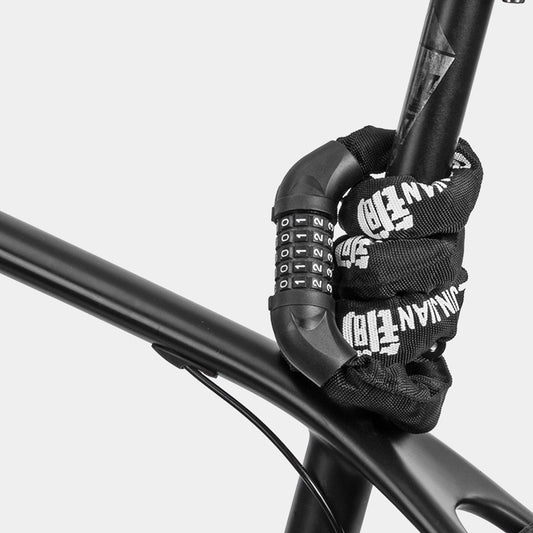 Fahrrad Kettenschloss Secure Belt um Fahrrad gelegt für E-Bike, E-Cityrad, E-MTB, Motorräder