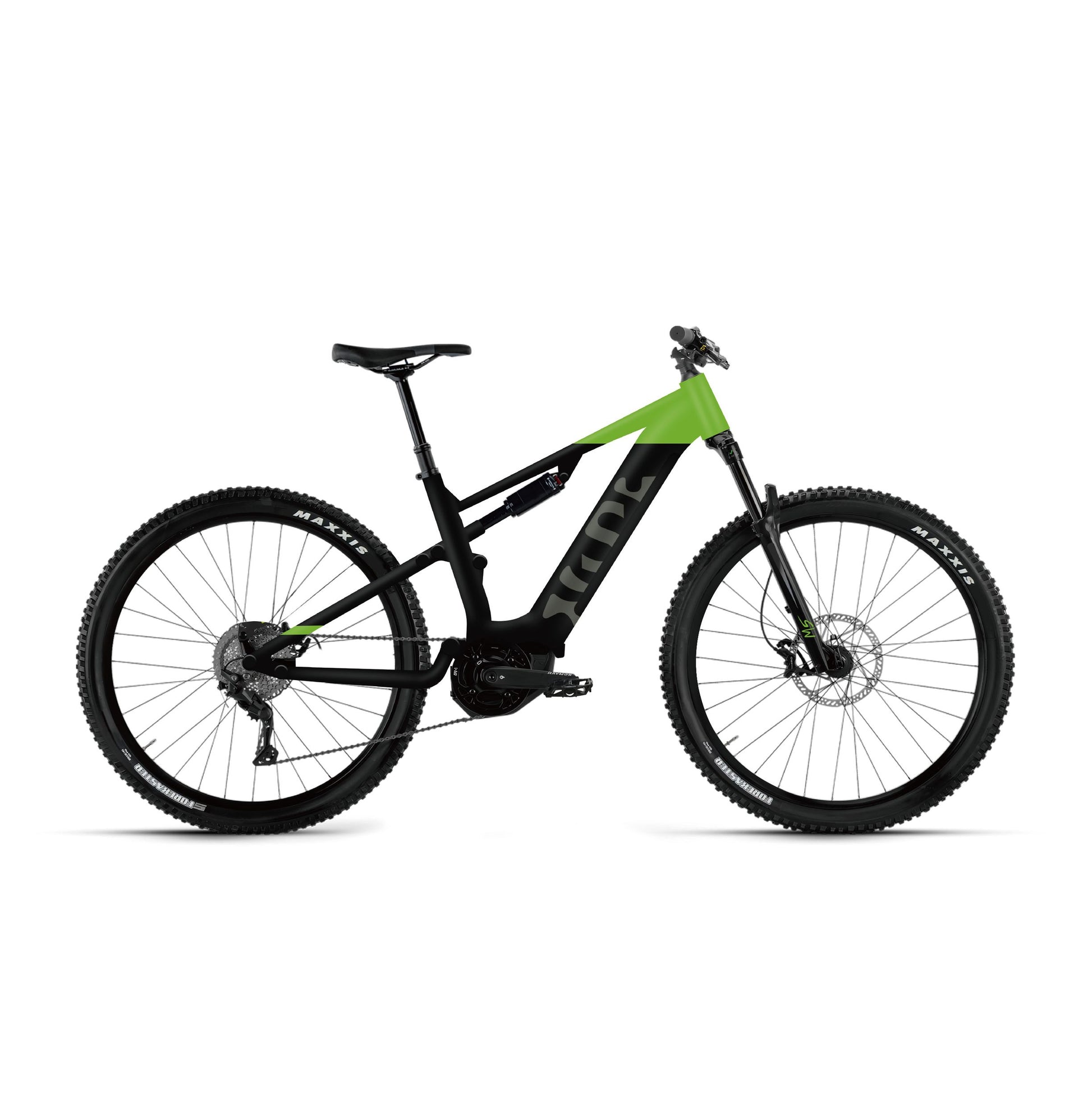 Das SachsenRAD E-MTB M5 ist ein Mountainbike E-Bike mit 110Nm starken Mittelmotor, gigantischem 720Wh Akku, Top-Bremsen von Magura, Maxxis Off-Road-Reifen, 12-Gang-Shimano Schaltung für Spaß in Berge, Gelände, Downhill