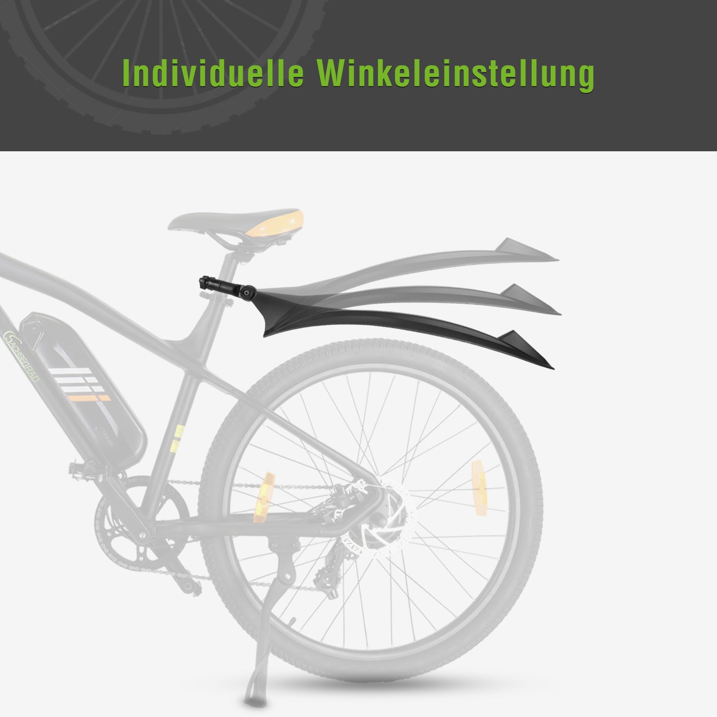 Schutzblech-Set für E-Bikes R6 / R6 Neo / R6 Neo II / R8 Ranger / R8 Flex II