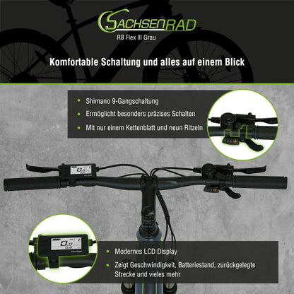 E-Racing Mountain Bike R8 Flex III