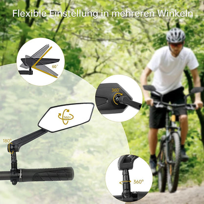 Fahrrad-Rückspiegel-Set Vista