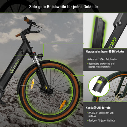 E-SUV CityBike C5R Centro mit Riemenantrieb