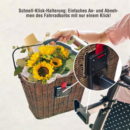 Lenkerkorb mit Tragegriff