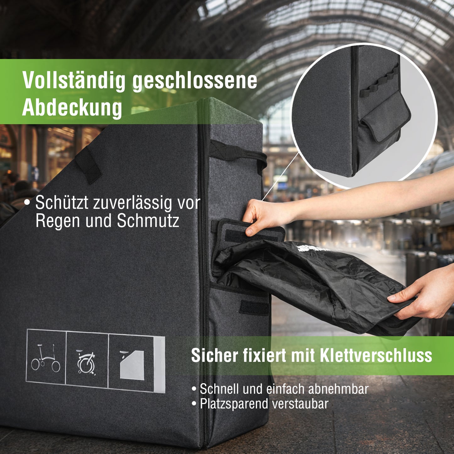 Faltrad-Transportbox  für SachsenRAD F2, F3, F11, F12
