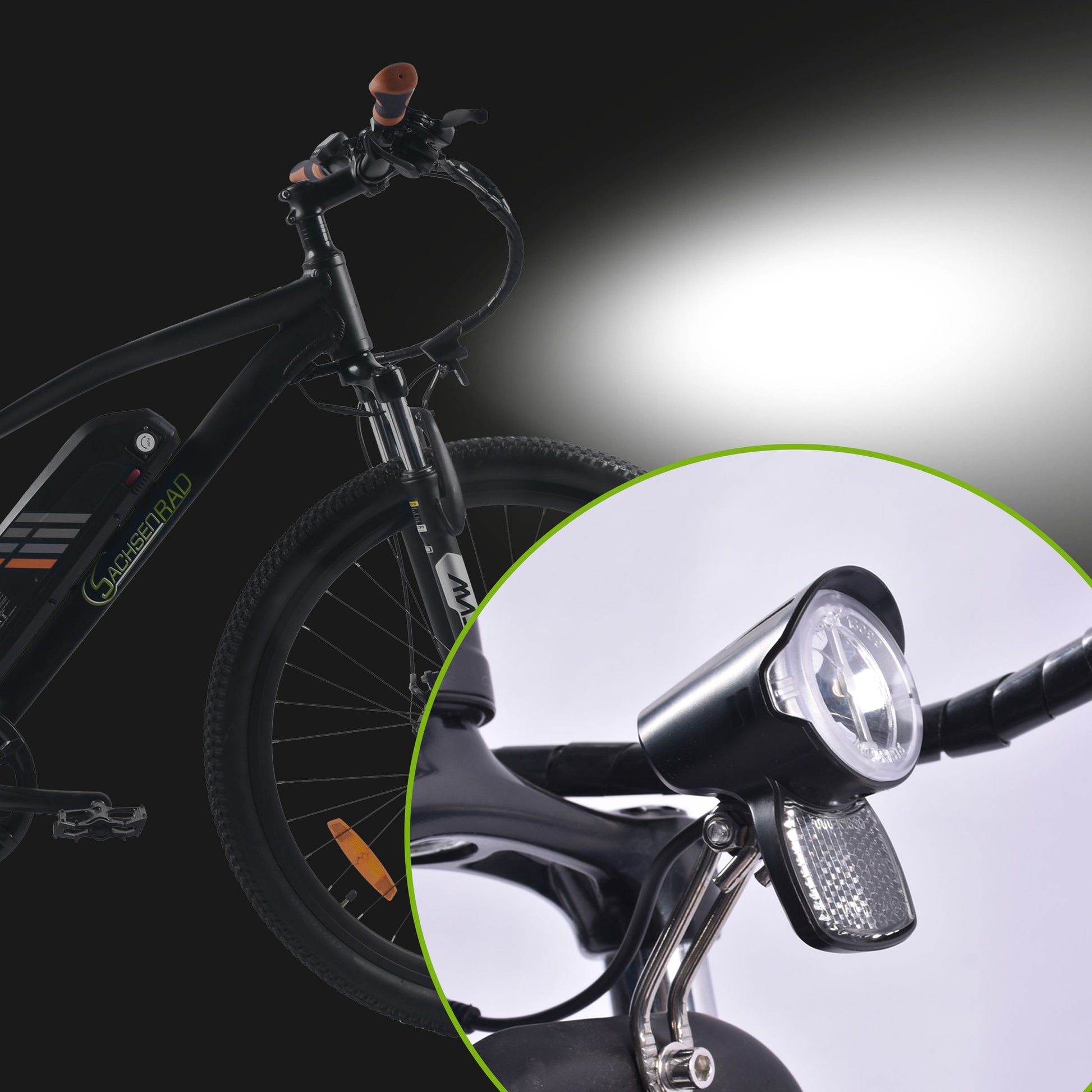 leicke sachsenrad e-fahrrad racing r6 test E-Bike SachsenRAD R6 Neo II Hybrid E-Mountain-Bike günstig kaufen
