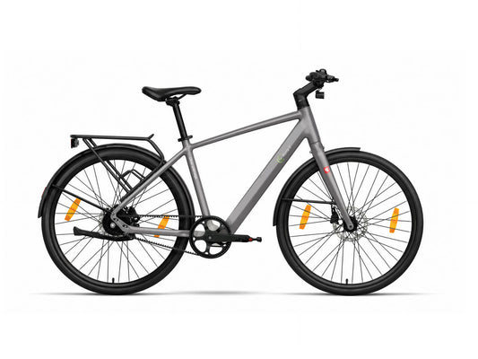 Urban City E-Bike C3M Roma II, grau, mit KI-Unterstützung