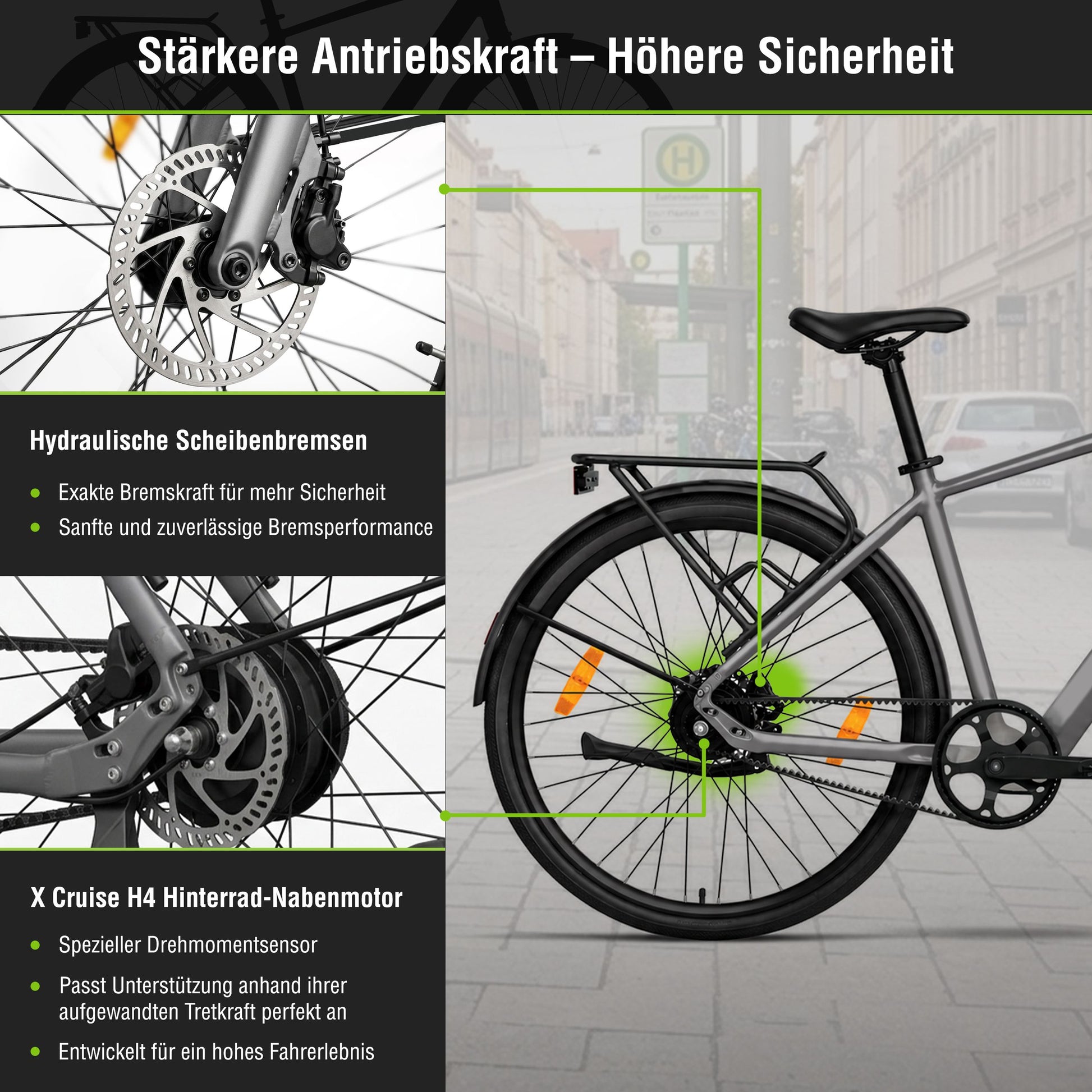 Das C3M Roma II ist ein besonders leichtes Urban City E-Bike für die Stadt. – SachsenRAD
