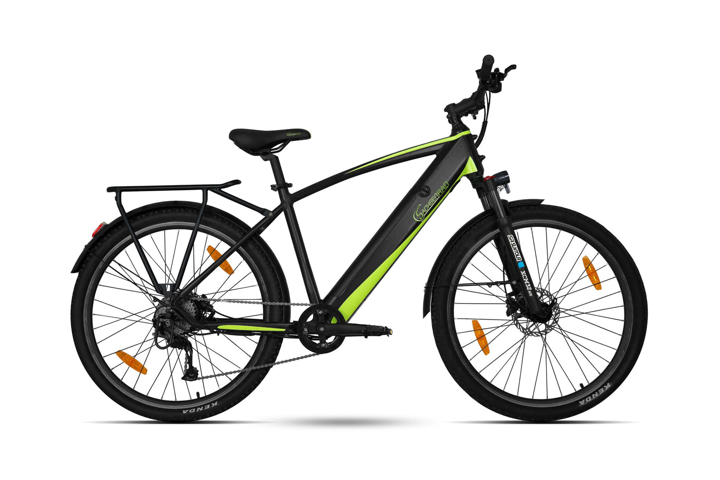 E-Trekking Mountainbike R8T Flex III mit Gepäckträger