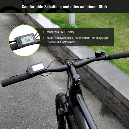 E-Trekking Mountainbike R8R Flex III  mit Riemenantrieb