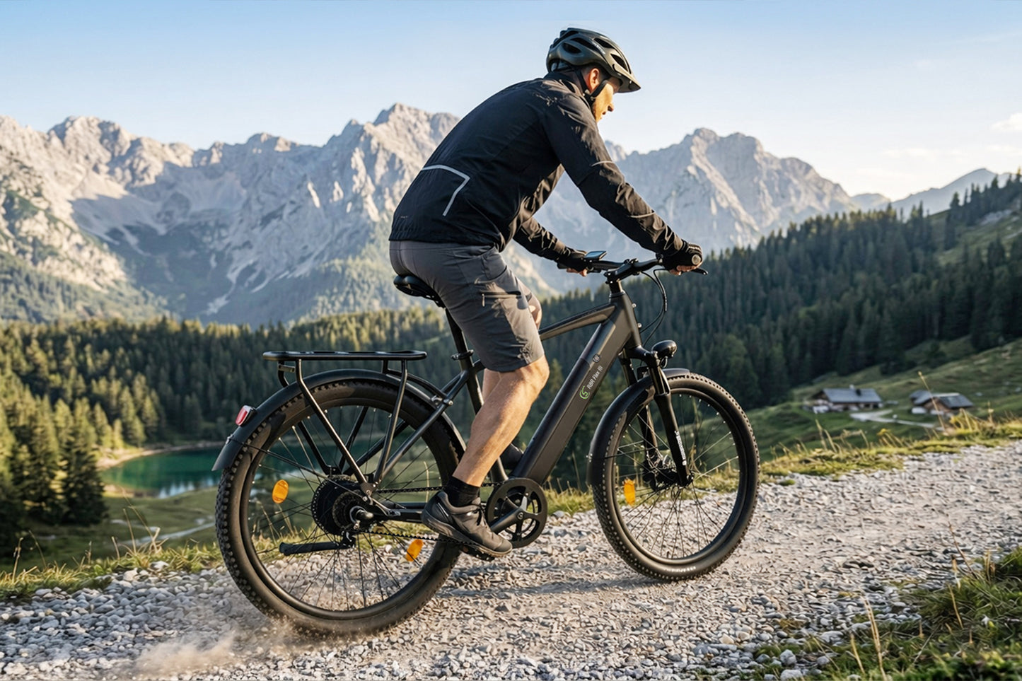 E-Trekking Mountainbike R8R Flex III  mit Riemenantrieb