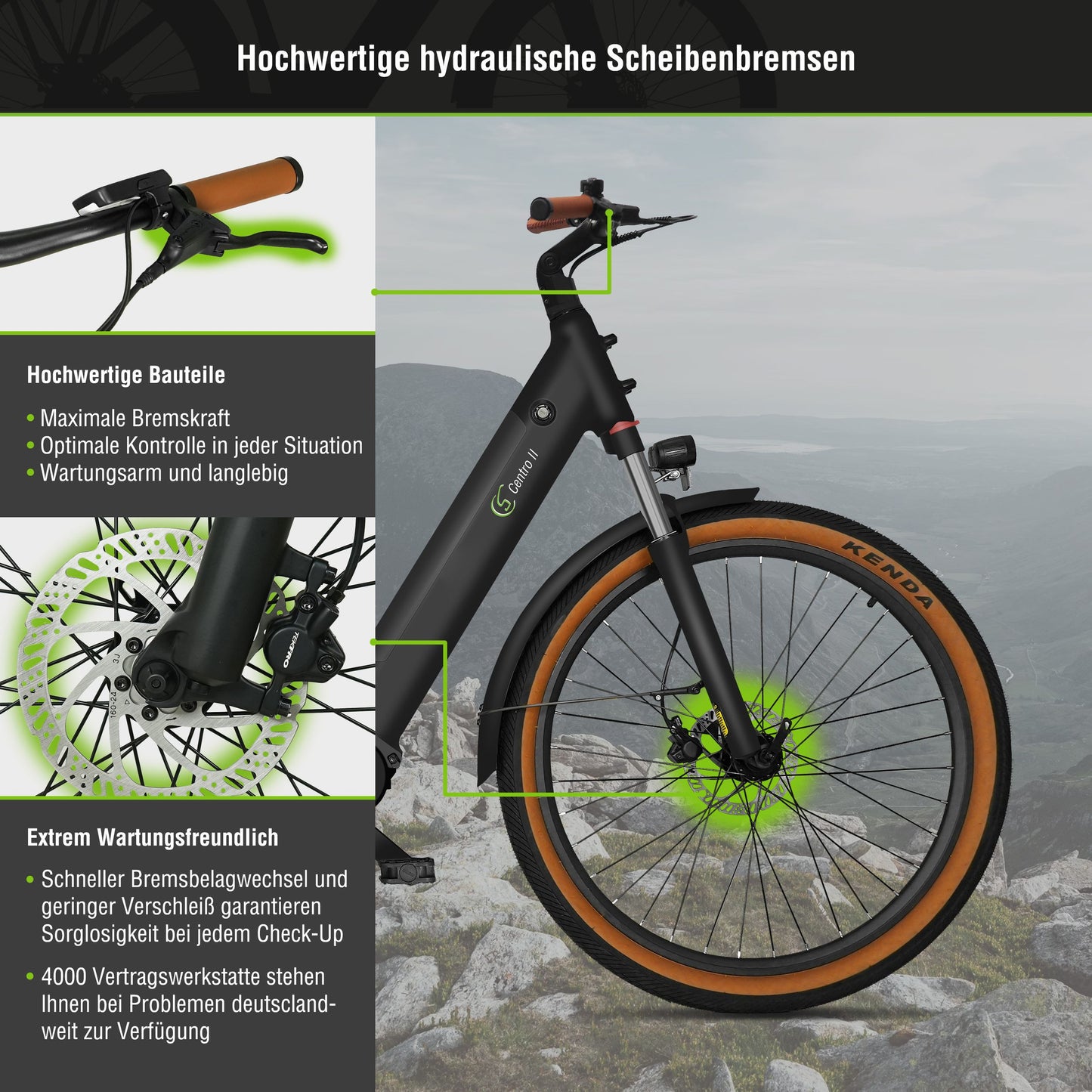 E-SUV CityBike C5 Centro II mit Diebstahlsicherung