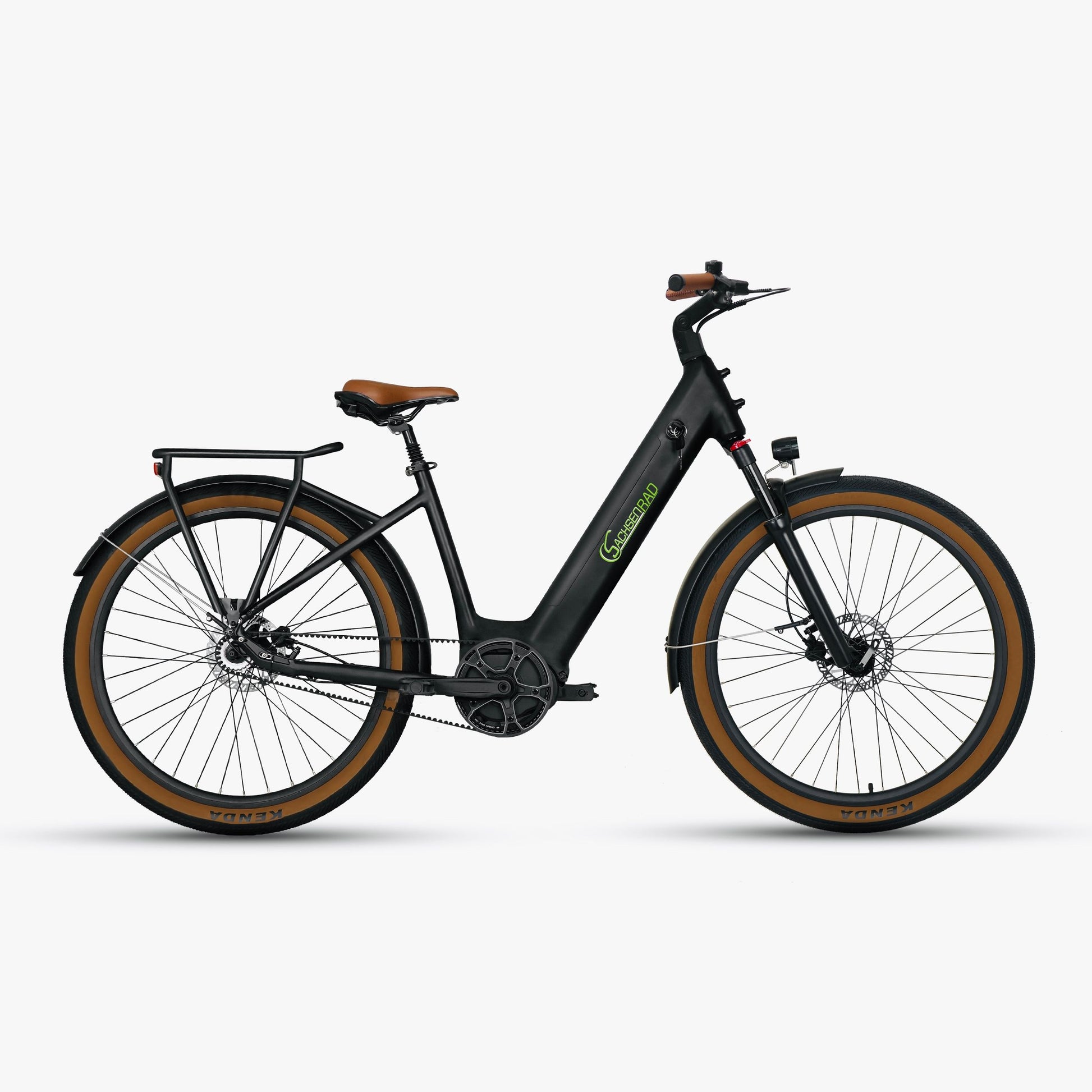 SachsenRAD E-SUV CityBike S5G Centro mit stufenloser Enviolo-Schaltung, Gates Carbon Riemenantrieb, starker Mittelmotor