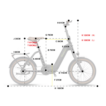 [Gebraucht] E-Faltrad F3R Centro