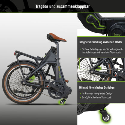mountainbike mit rücktrittbremse E-Faltrad F3B Centro mit Rücktrittbremse – SachsenRAD