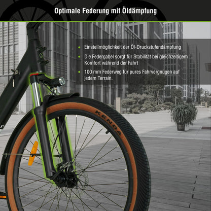 E-SUV CityBike C5 Centro II mit Diebstahlsicherung