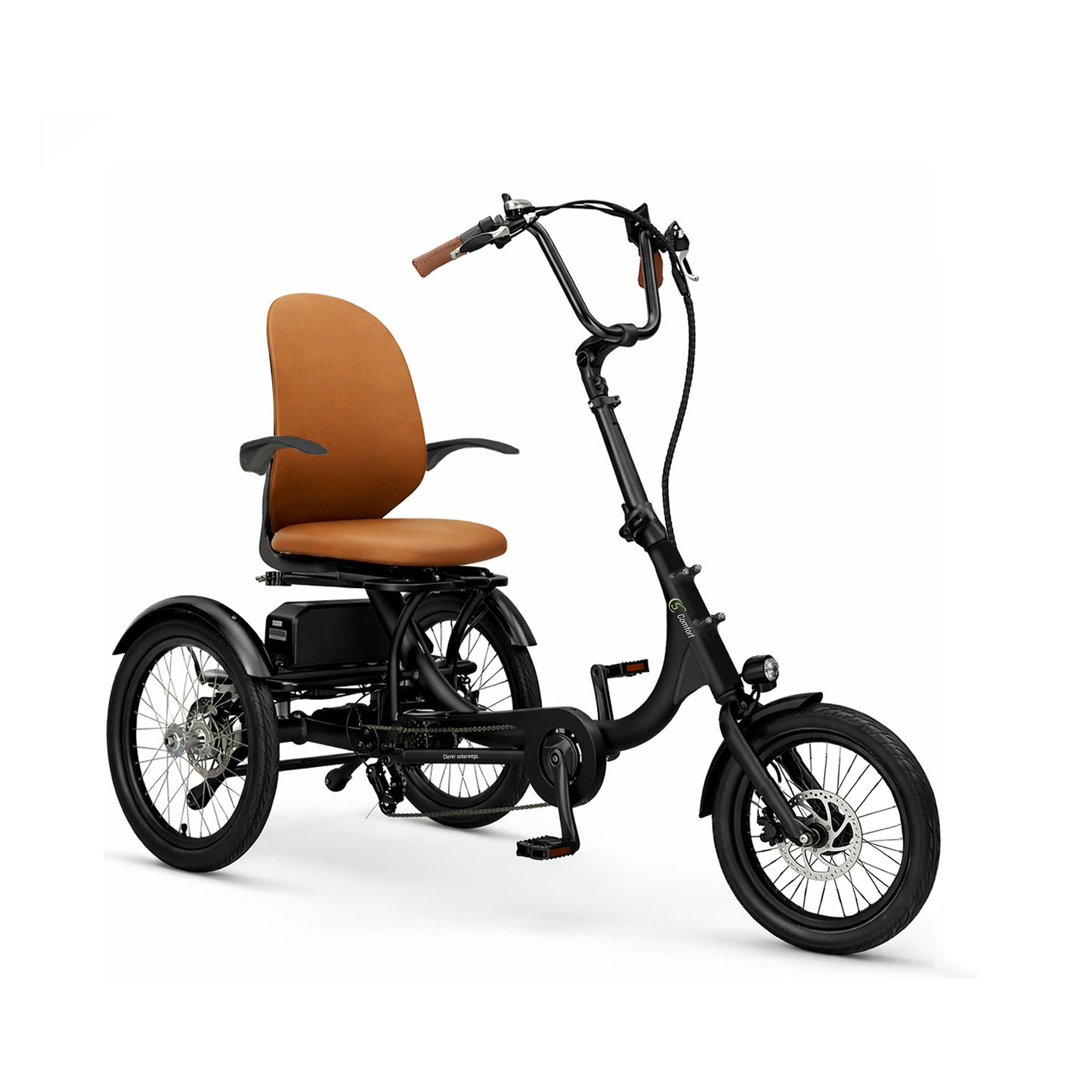 E-Dreirad T6 Comfort, faltbar