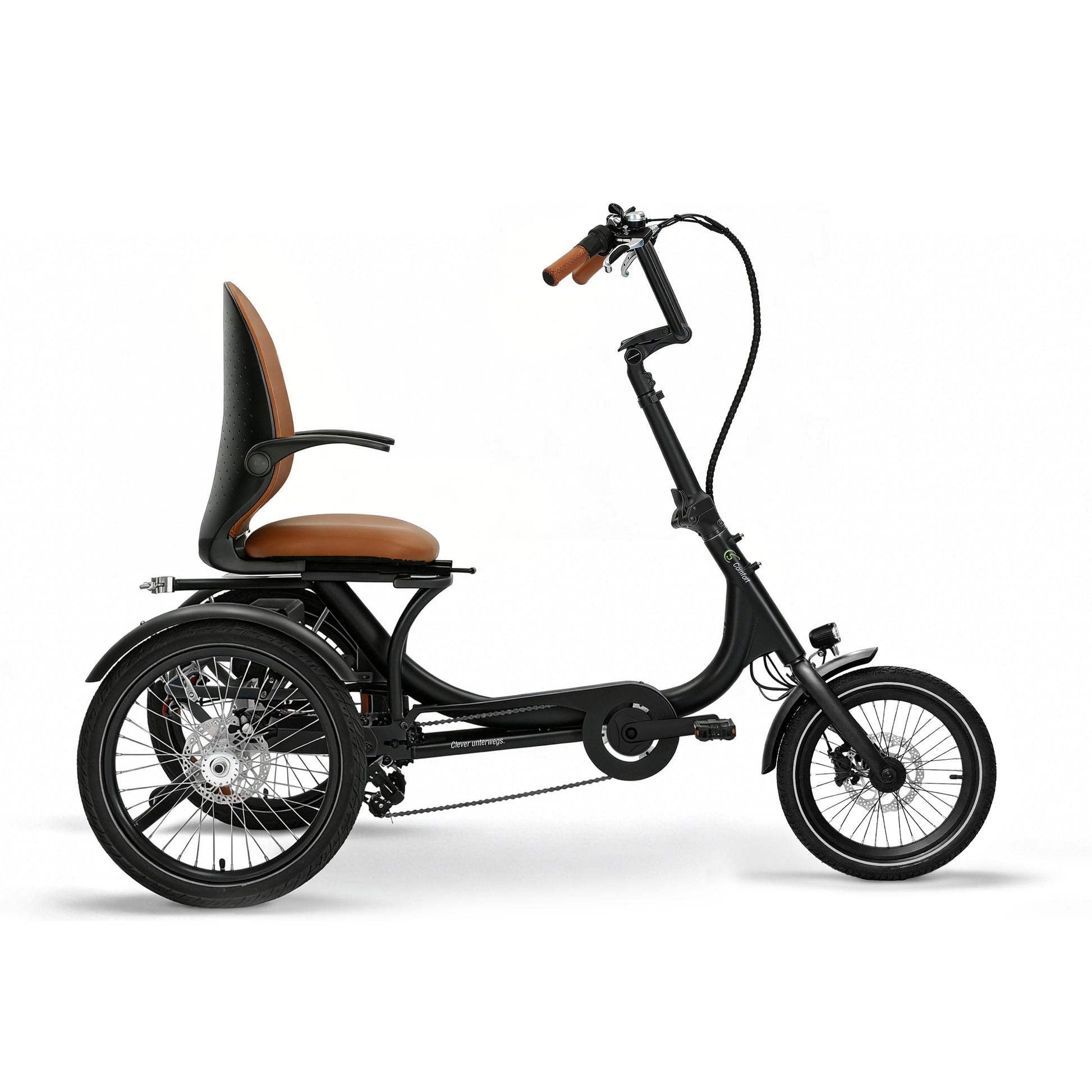 E-Dreirad T6 Comfort, faltbar – SachsenRAD