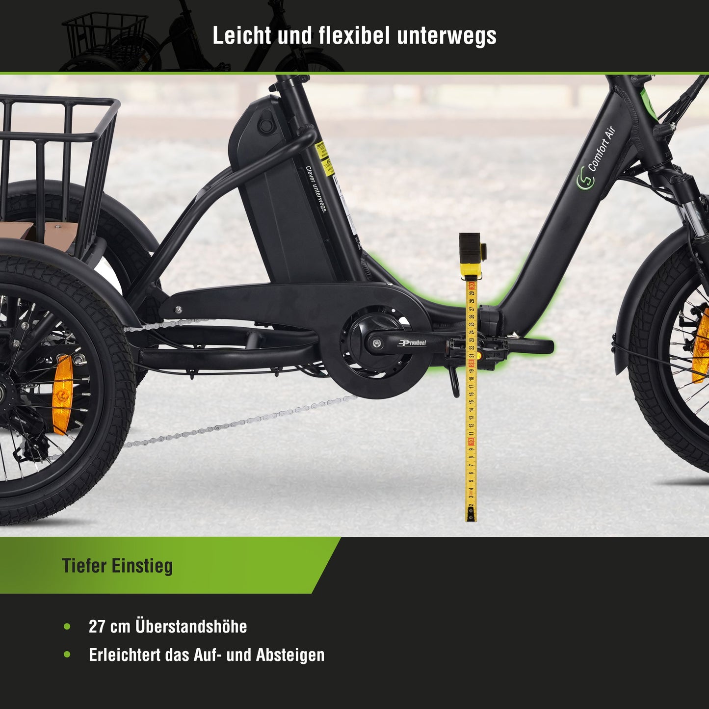 E-Lastenrad  T6S Comfort Air