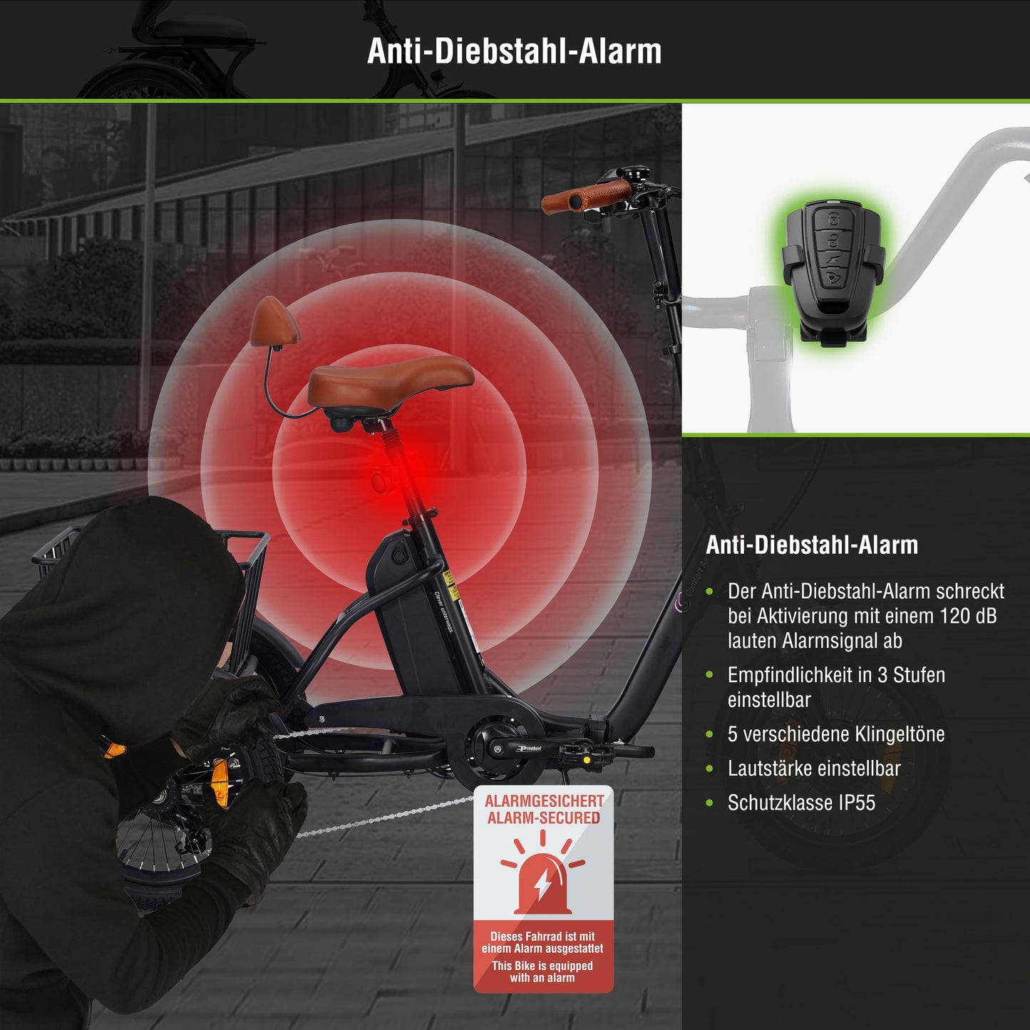 [Gebraucht] E-Lastenrad  T6S Comfort Air, faltbar