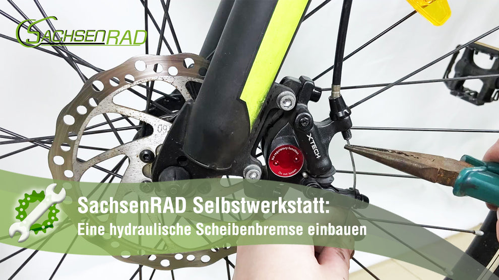 Hydraulik Scheibenbremse Fahrrad Einstellennull