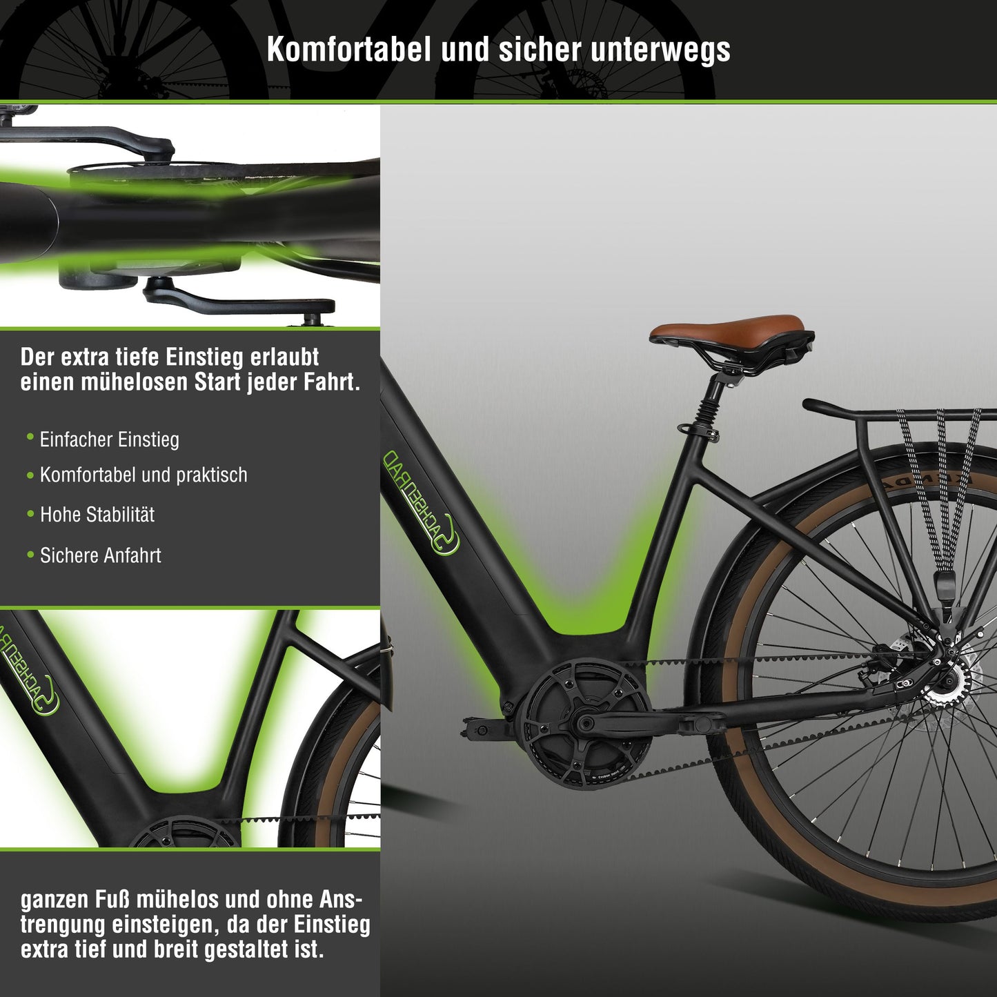 E-SUV CityBike C5R Centro mit Riemenantrieb