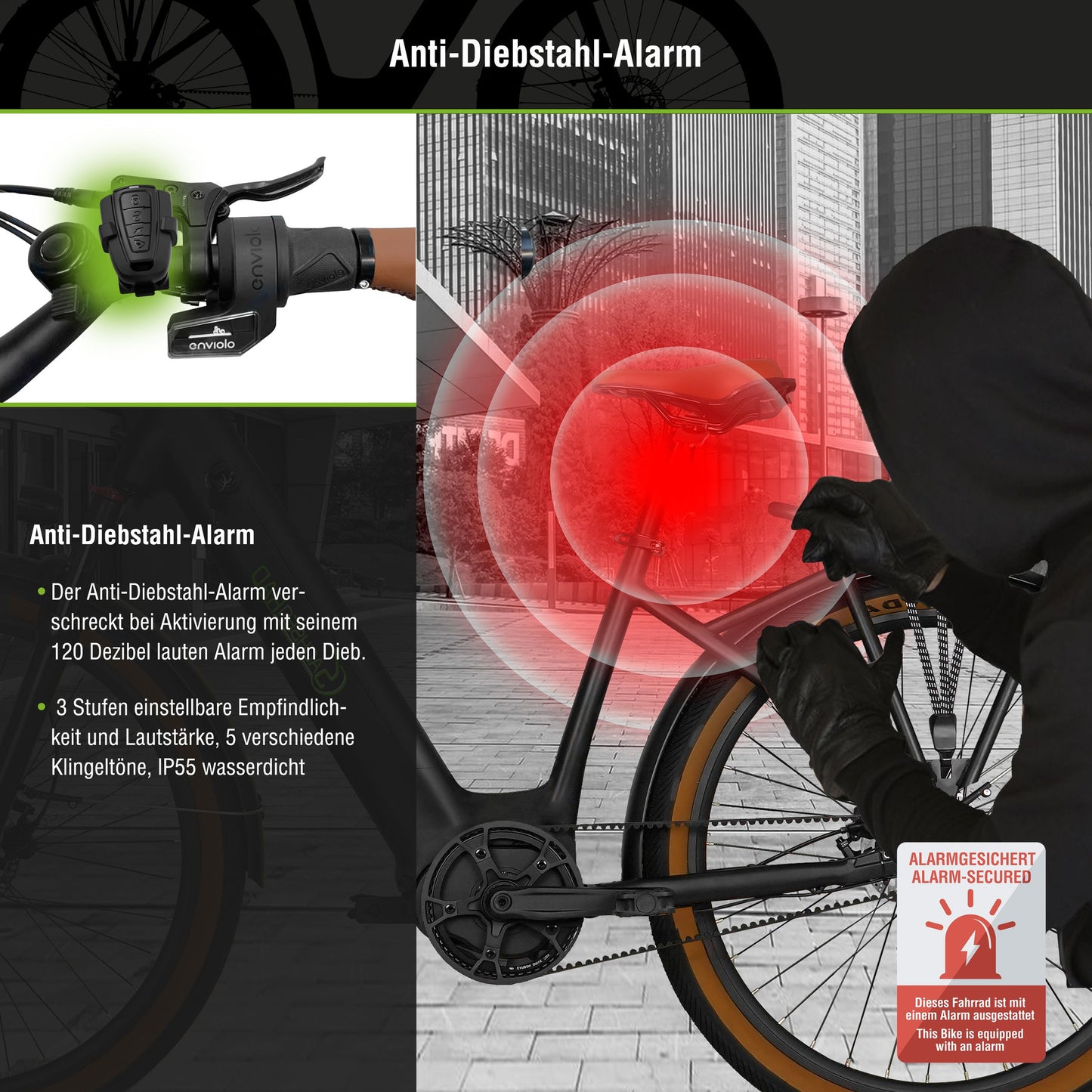 E-SUV CityBike C5R Centro mit Riemenantrieb