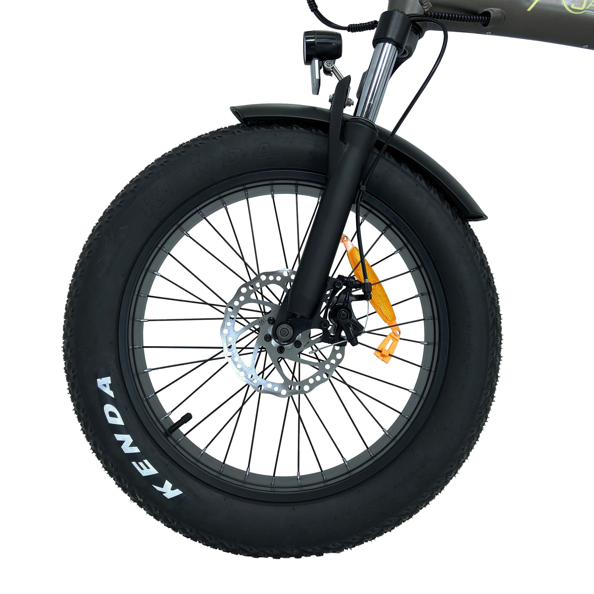 fatbike klapprad 20 zoll SachsenRAD E-Folding Bike Klapprad F6 Safari 20" Zoll StVZO Fatbike | Interne Kabelführung