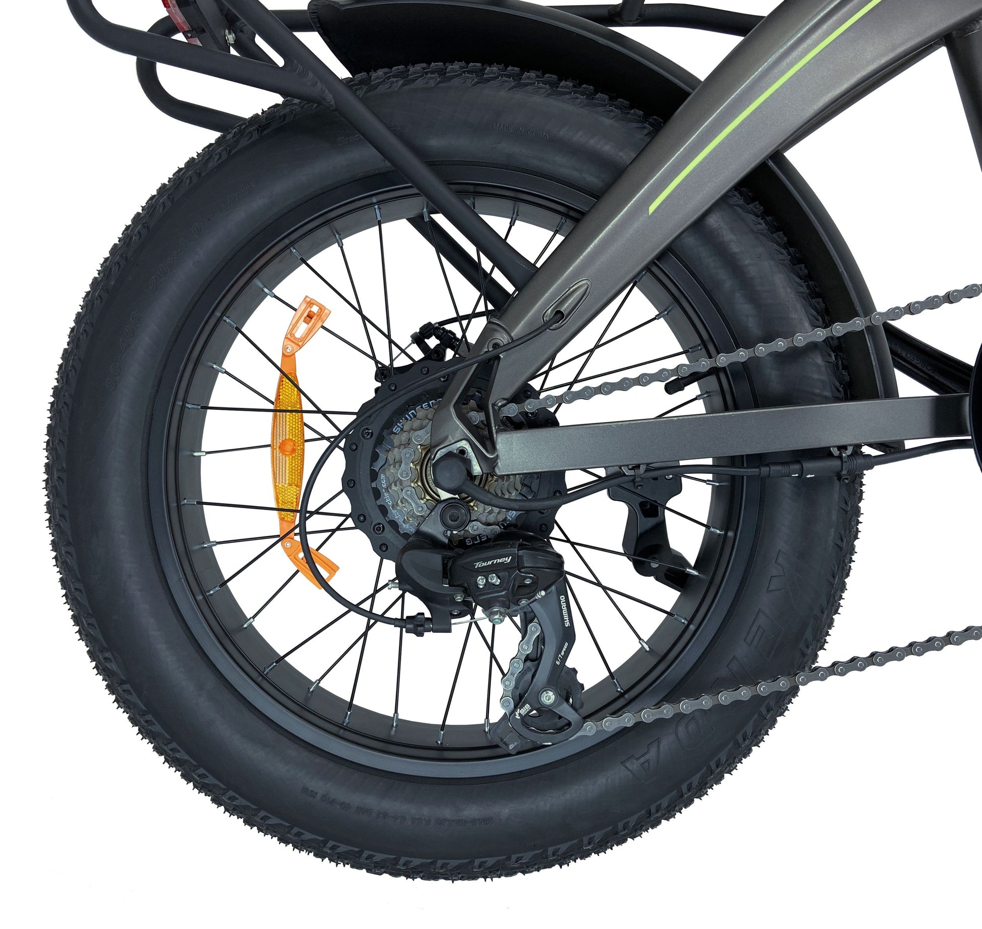 fatbike 20 zoll klapprad SachsenRAD E-Folding Bike Klapprad F6 Safari 20" Zoll StVZO Fatbike | Interne Kabelführung