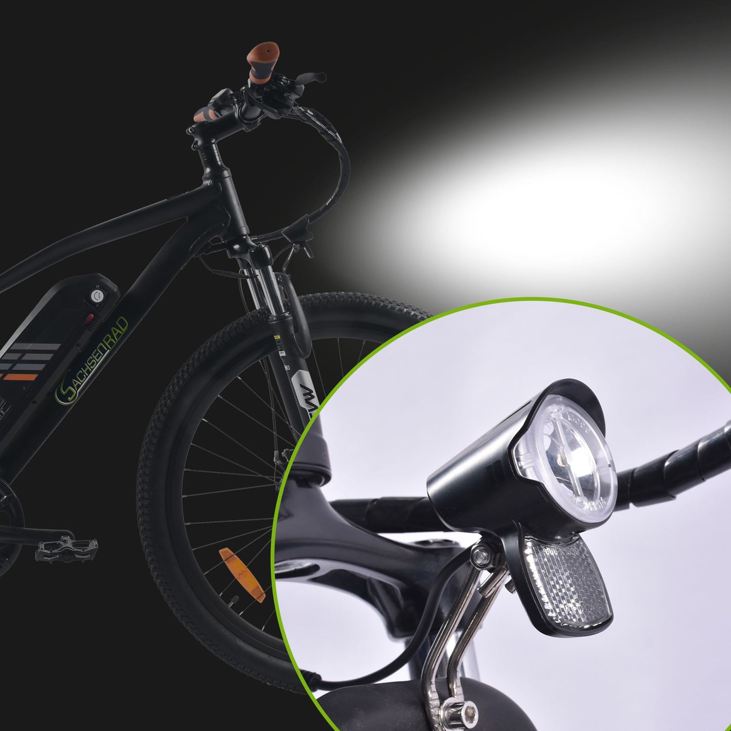 E-Racing MTB R6 Neo II Hybrid 500Wh mit TÜV